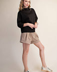 Mellow Days Sweatshirt-Black