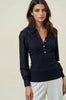 Urban Frontier Mixed Media Top