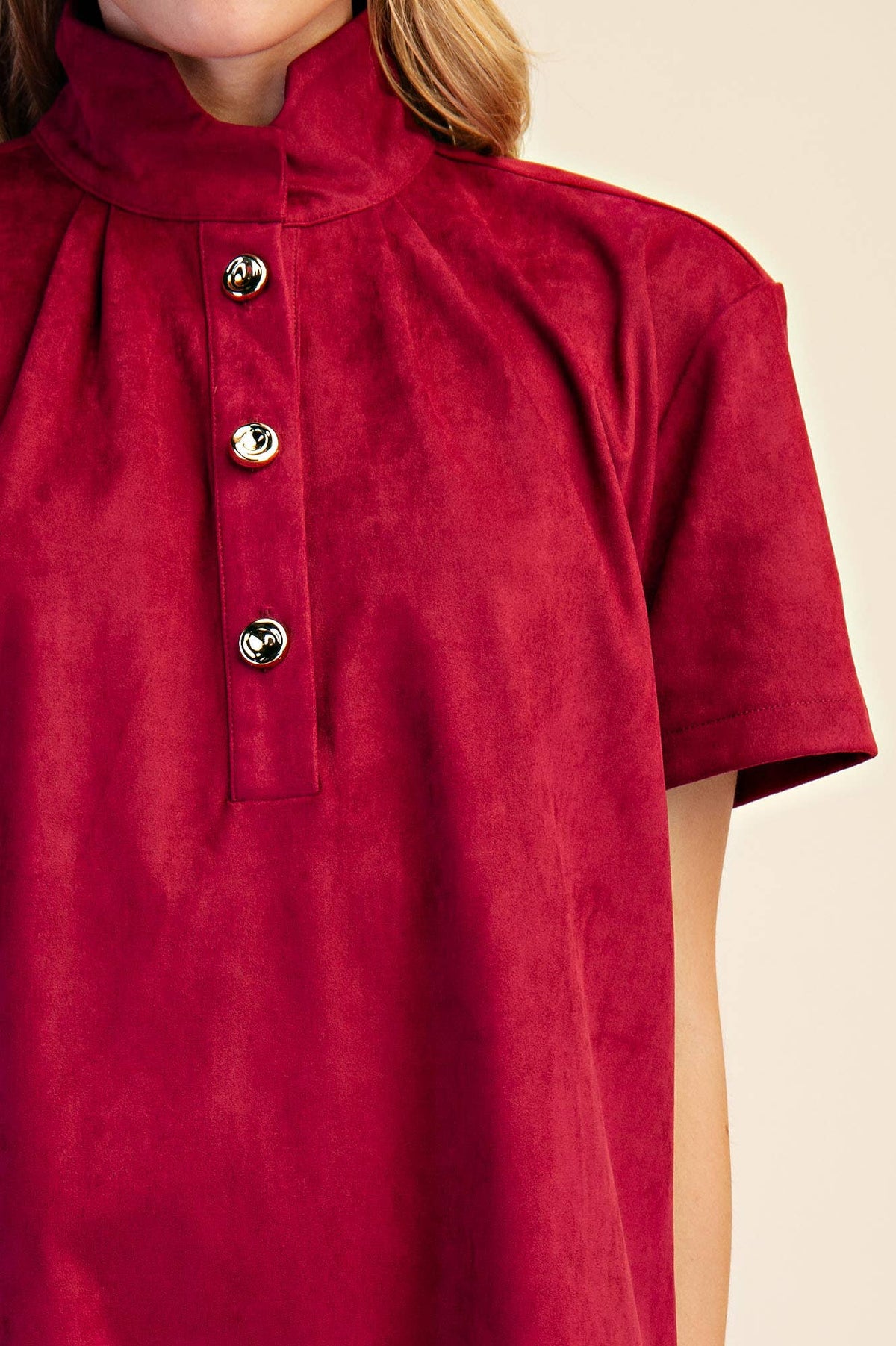 Margaux Mini Dress-Plum