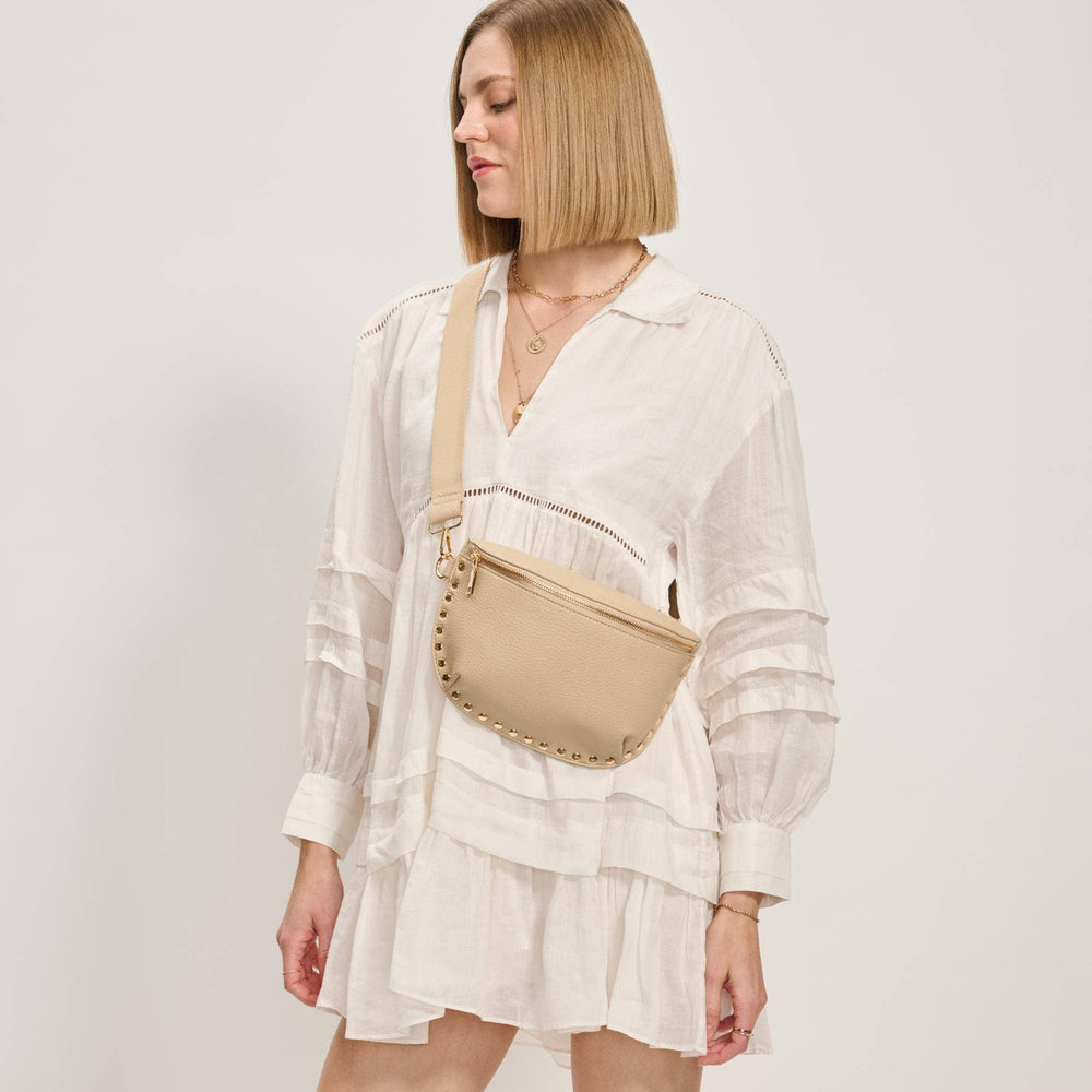 Gizelle Belt Bag-Natural