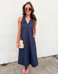 She’s a Ten Midi Dress-Navy