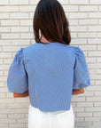 Island Girl Puff Sleeve Top