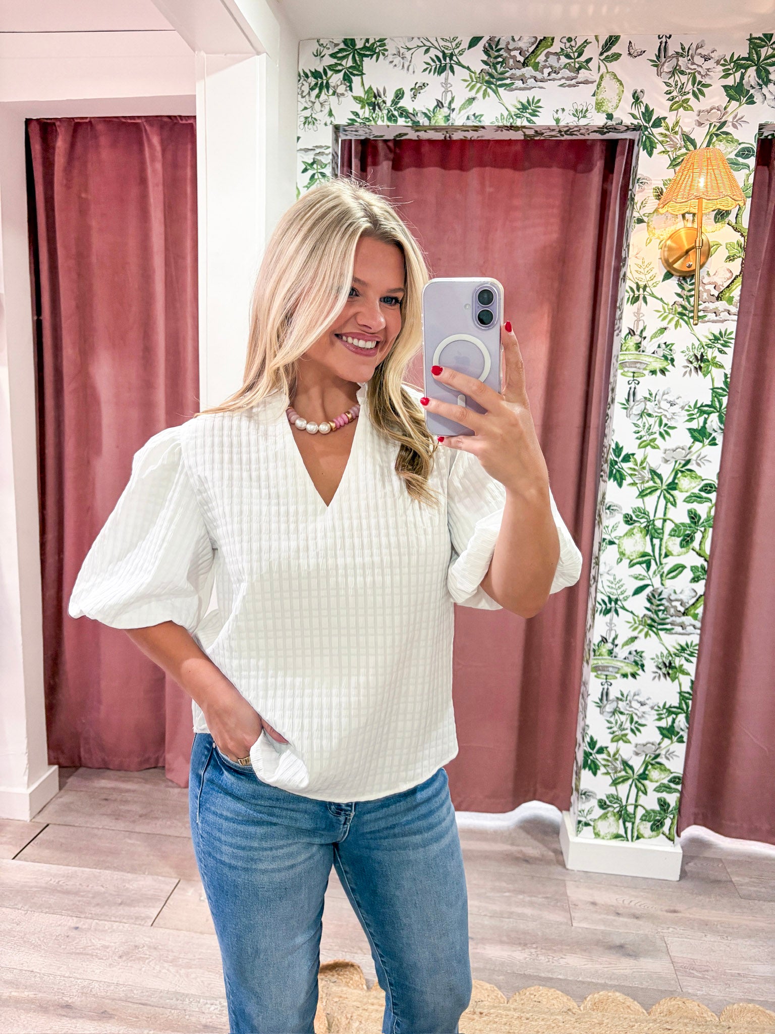 Around Town Puff Sleeve Top