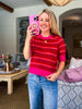 Avanti Stripe Sweater Top