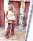 Kaleidoscope Wide Leg Pants
