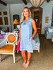 Chambray Charm Denim Dress