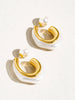 Classic Pearl Hoop Earring