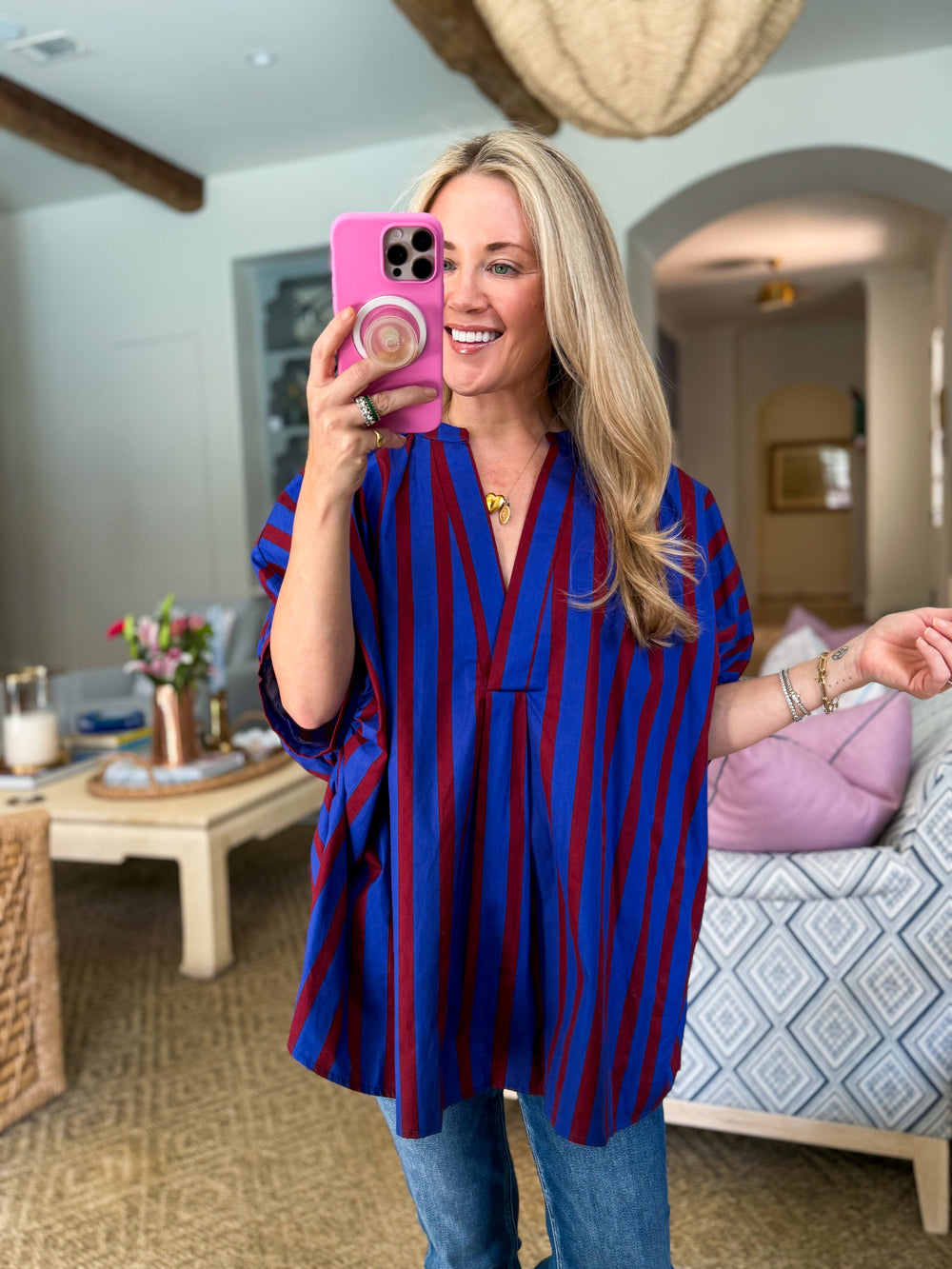 Run Around Oversized Top