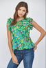 Key Largo Cutie Peplum Top