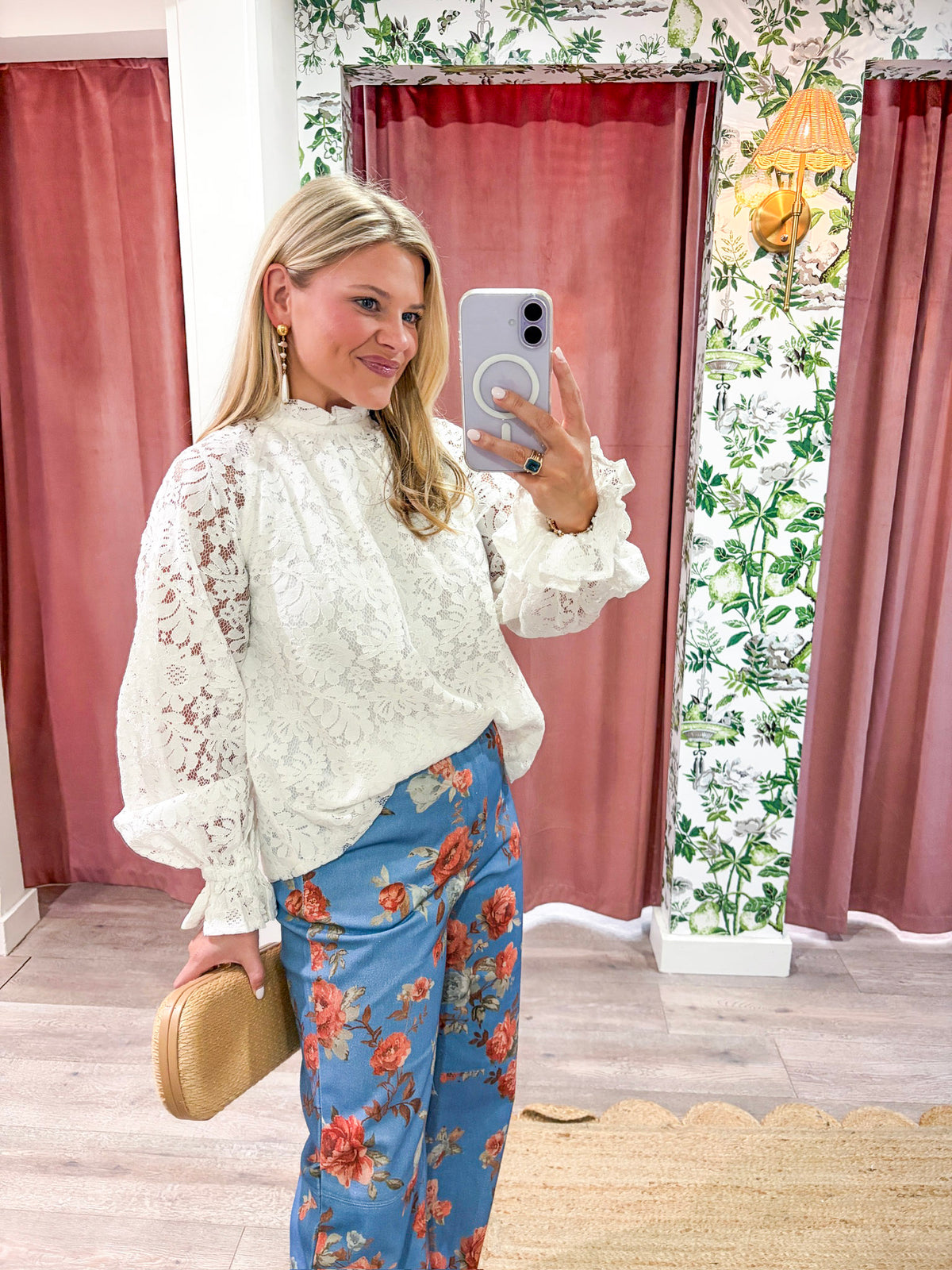 Amelie Lace Top