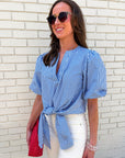 Island Girl Puff Sleeve Top