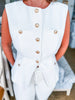 White Hot Woven Vest