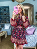 Vineyard Luxe Belted Mini Dress
