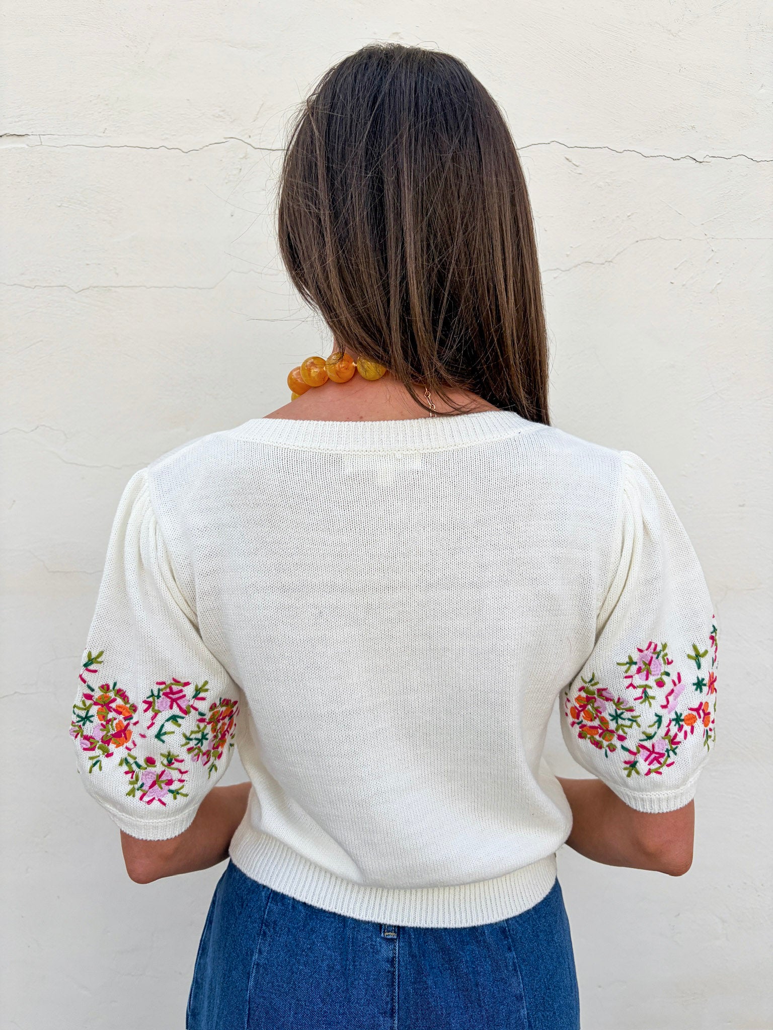 Pretty Little Petals Knit Top