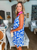 Bold Breezes Print Dress