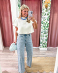 Runway Ready Wide Leg Jeans