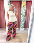 Kaleidoscope Wide Leg Pants