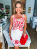 Seaside Stroll Embroidered Dress