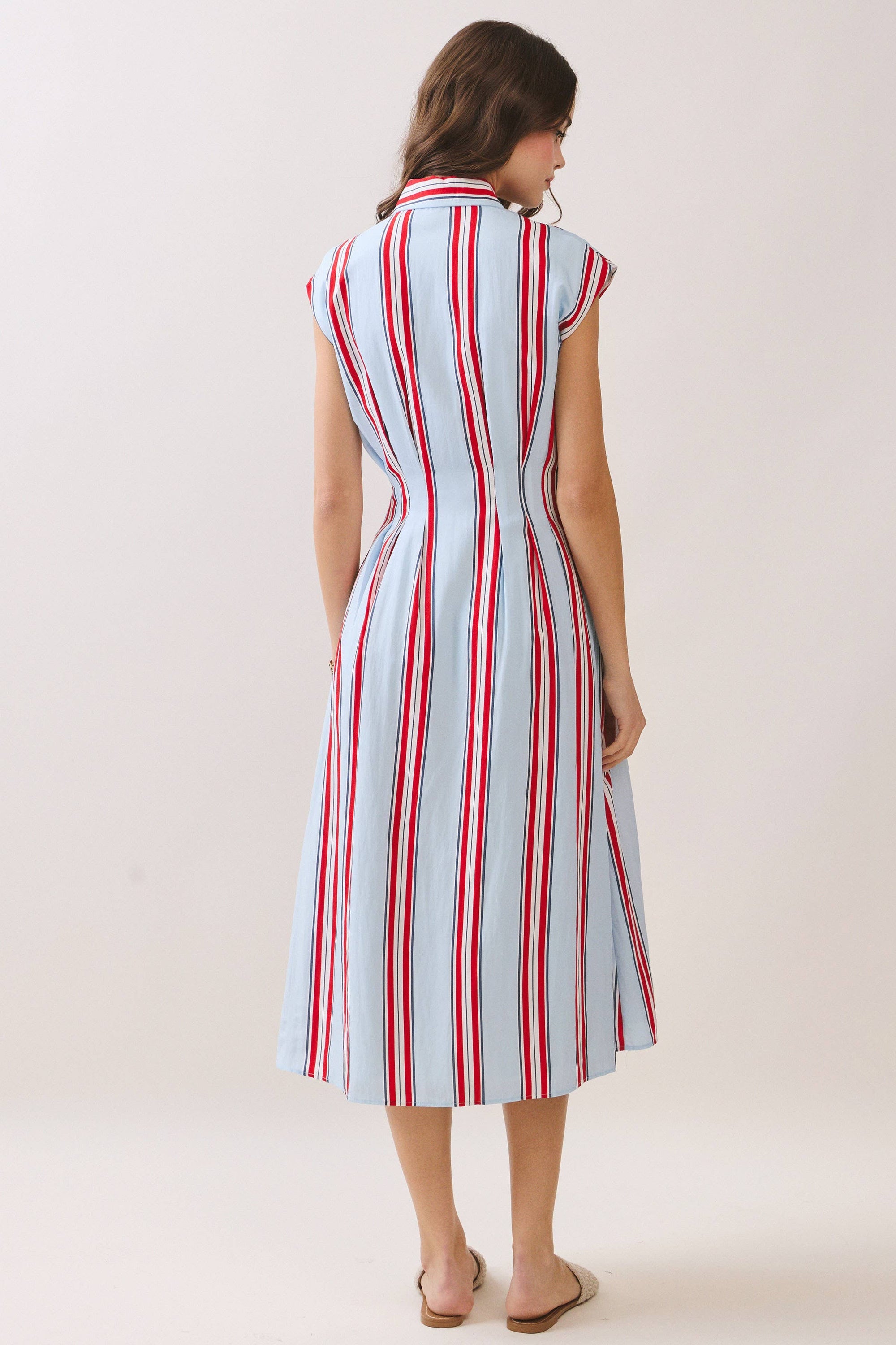 Stars and Stripes Midi Dress