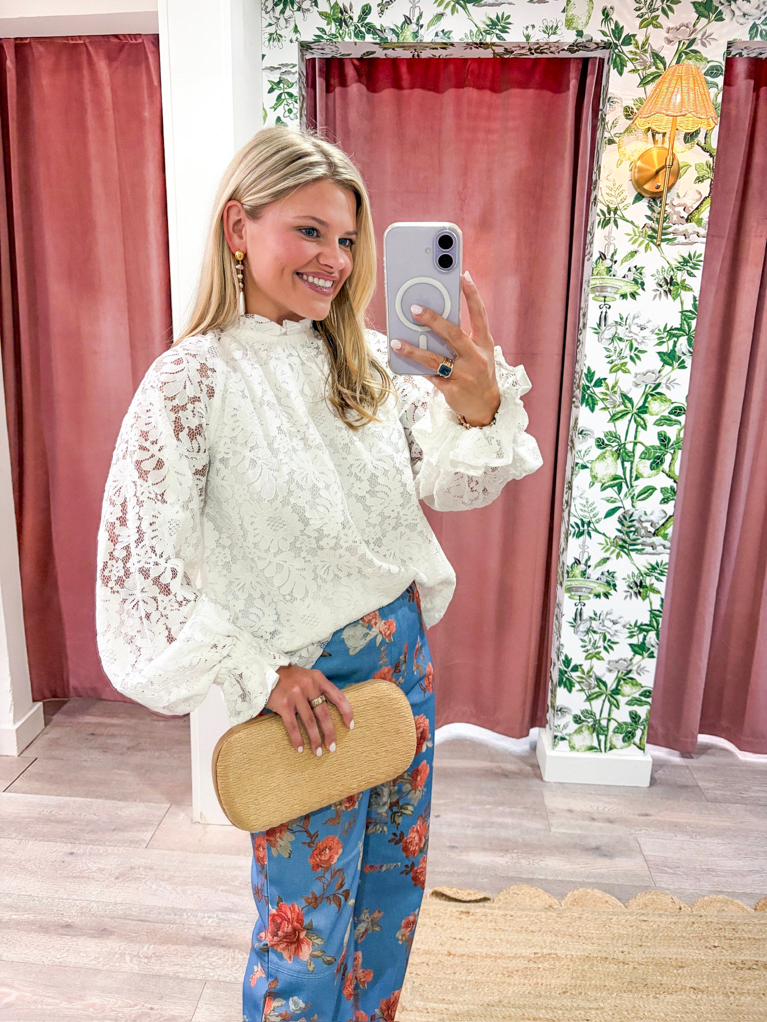 Amelie Lace Top