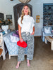 Easy Go Barrel Pants-Leopard