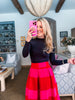 Lolli Striped Midi Skirt