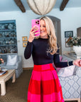PREORDER: Lolli Striped Midi Skirt