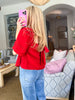 Scarlet Harvest Lace Top