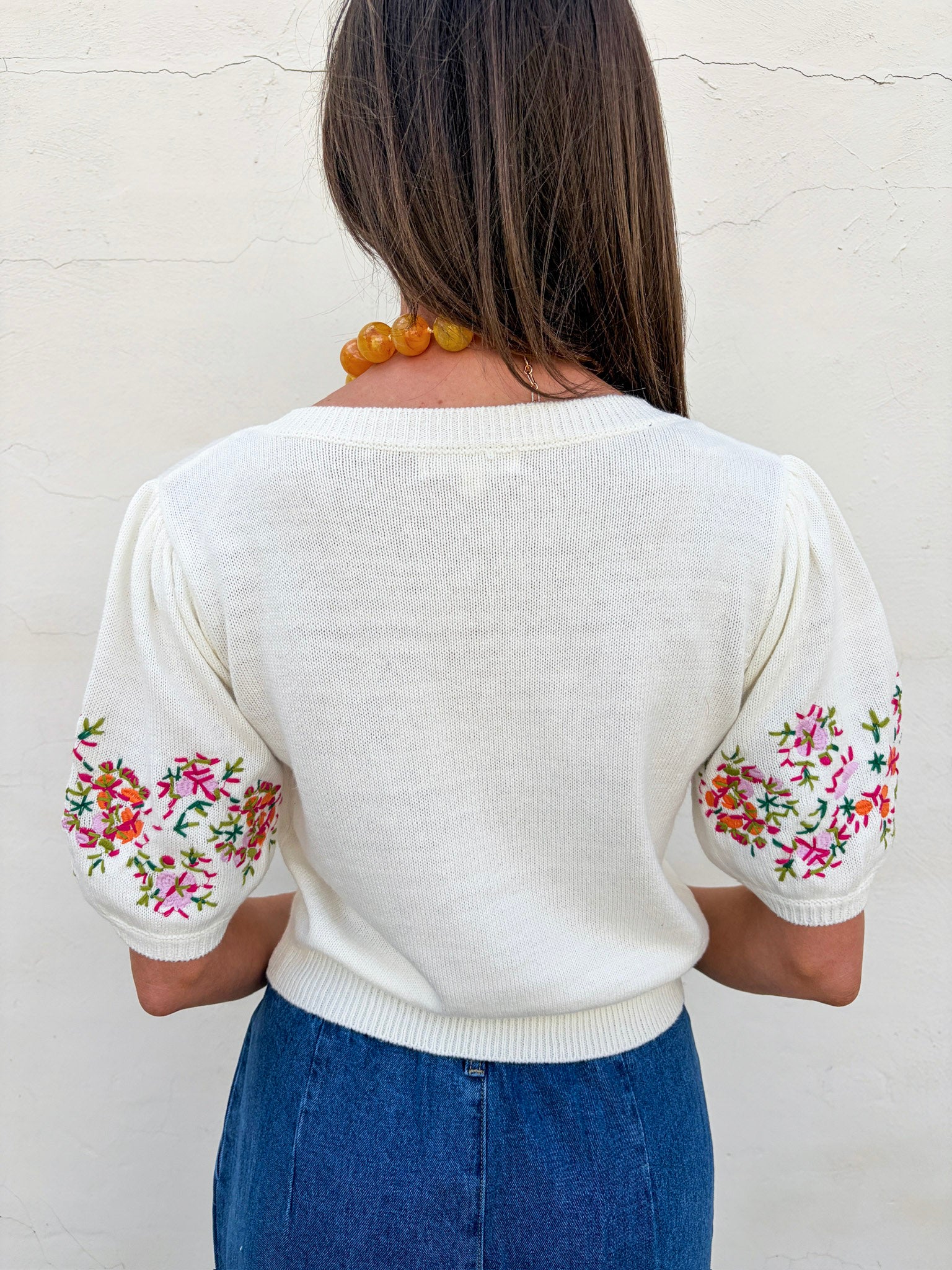Pretty Little Petals Knit Top