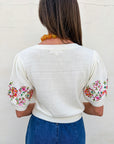 Pretty Little Petals Knit Top