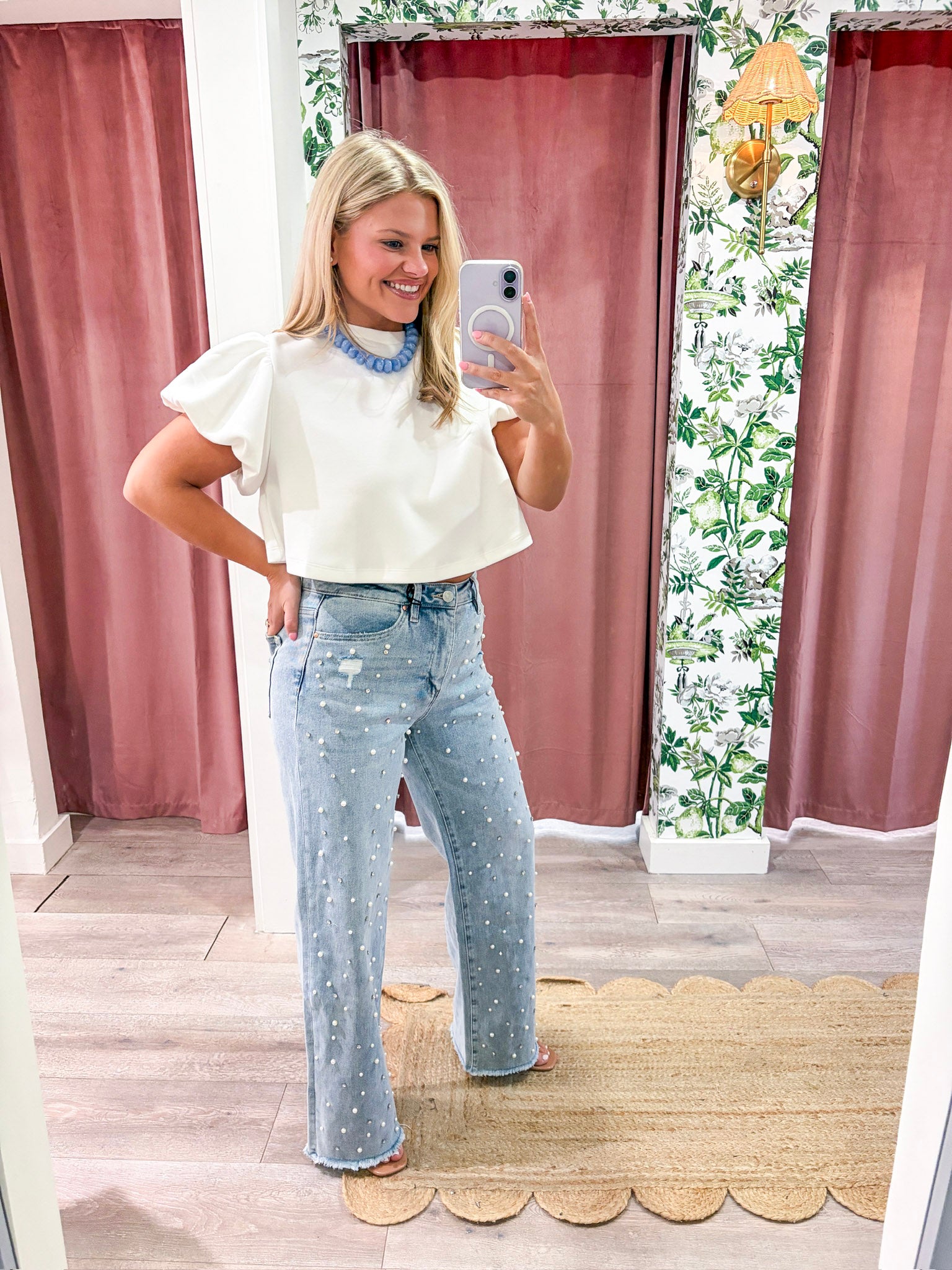 Runway Ready Wide Leg Jeans