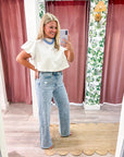 Runway Ready Wide Leg Jeans