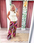 Kaleidoscope Wide Leg Pants