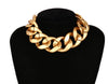 Link Chain Mega Link Necklace- Gold