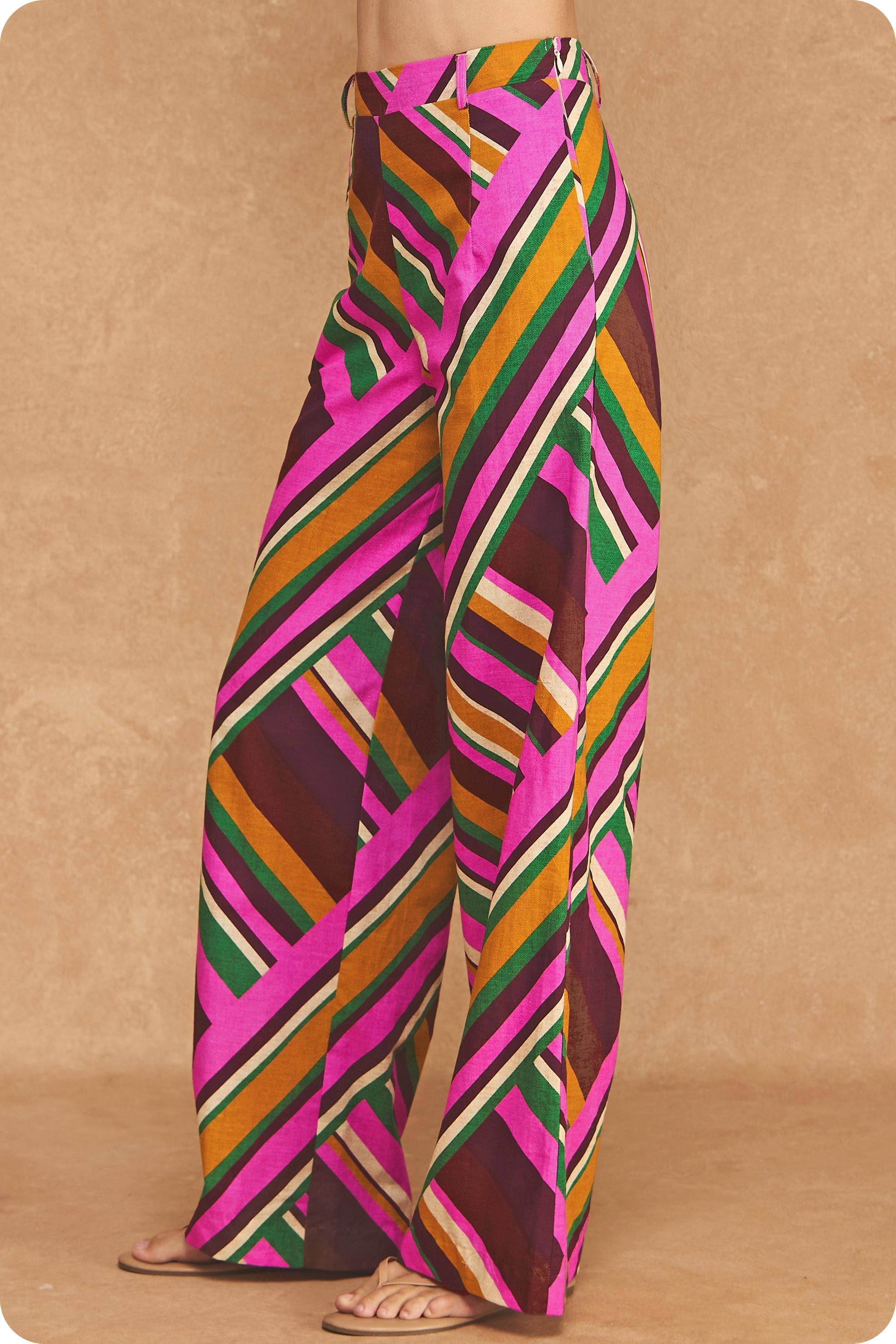 Kaleidoscope Wide Leg Pants