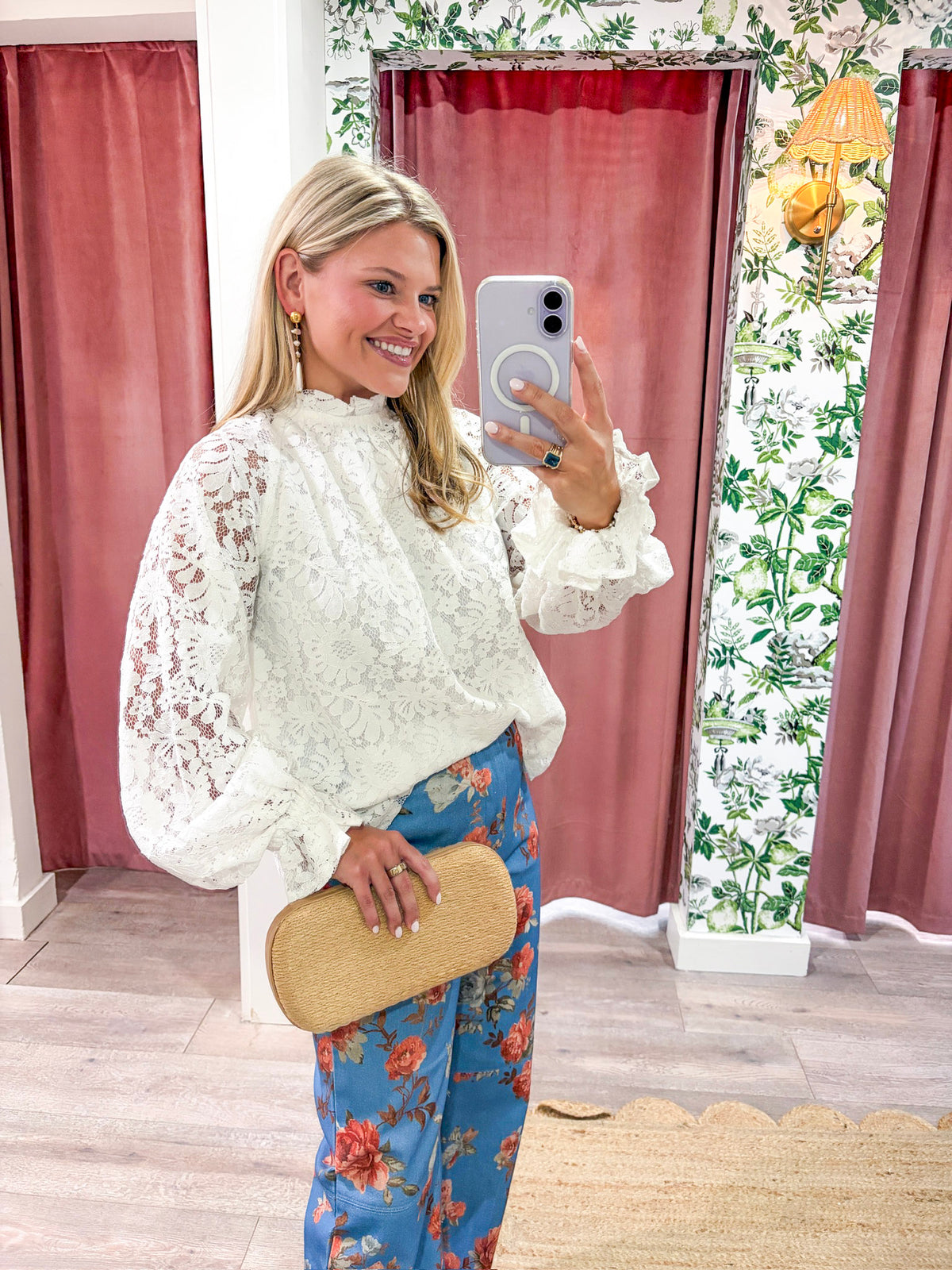 Amelie Lace Top