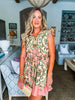 Sunkissed Reverie Belted Dress-Pink