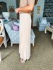 Evening Breeze Pleated Pants- Taupe