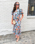 East Coast Bound Midi Dress