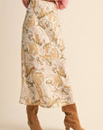 At the Roundup Midi Skirt