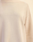 Falling Leaves Sweater-Beige