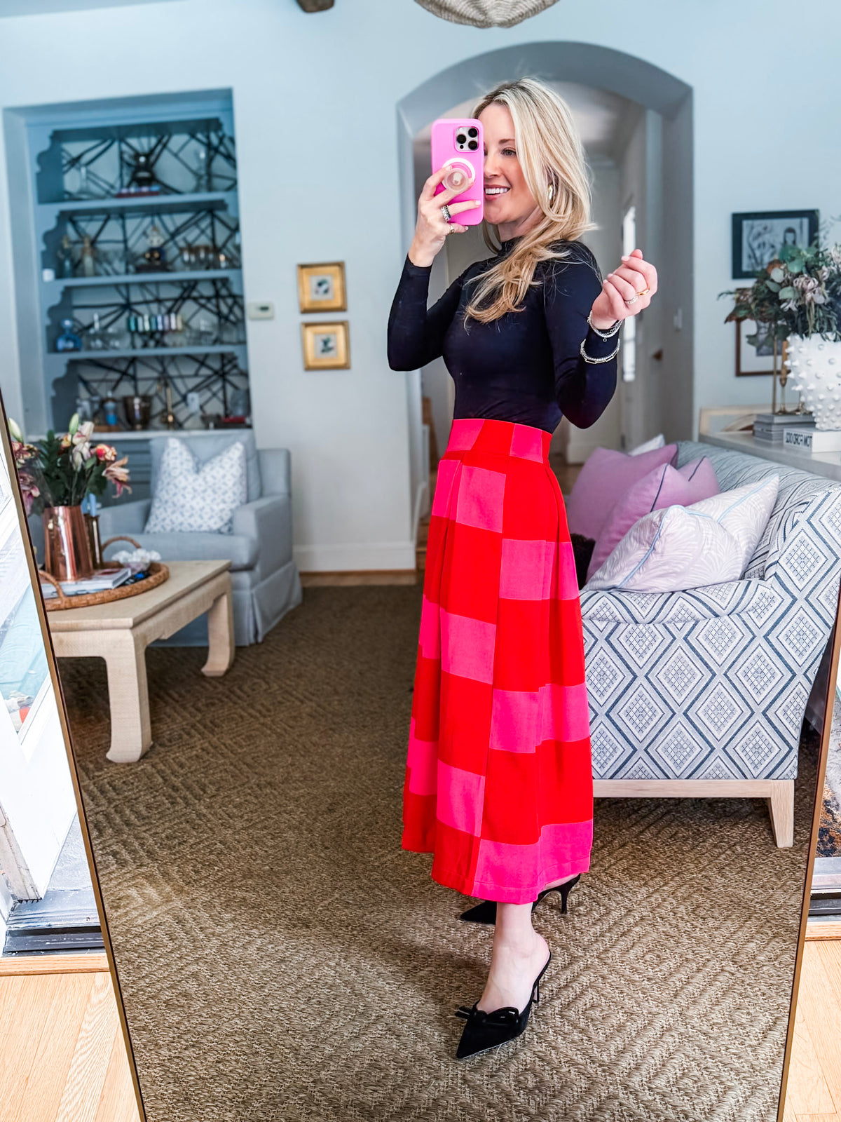 PREORDER: Lolli Striped Midi Skirt