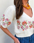 Pretty Little Petals Knit Top