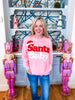 Santa Baby Knit Sweater-Light Pink