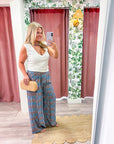 Coastal Canvas Wide Leg Pants