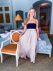 Hailey Maxi Dress-Black/Khaki