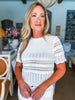 Crochet Crush Top-Off White