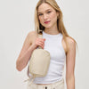 Jaxx Belt Bag - Fanny Pack- Ivory