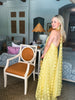 Just Opulent Maxi Dress- Yellow