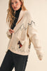 Horse Knit Sweater-Ivory